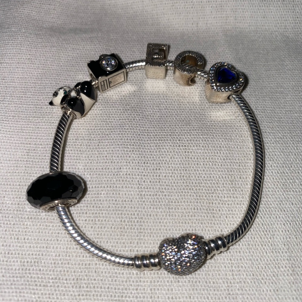 PANDORA S925 ALE Charm Bracelet